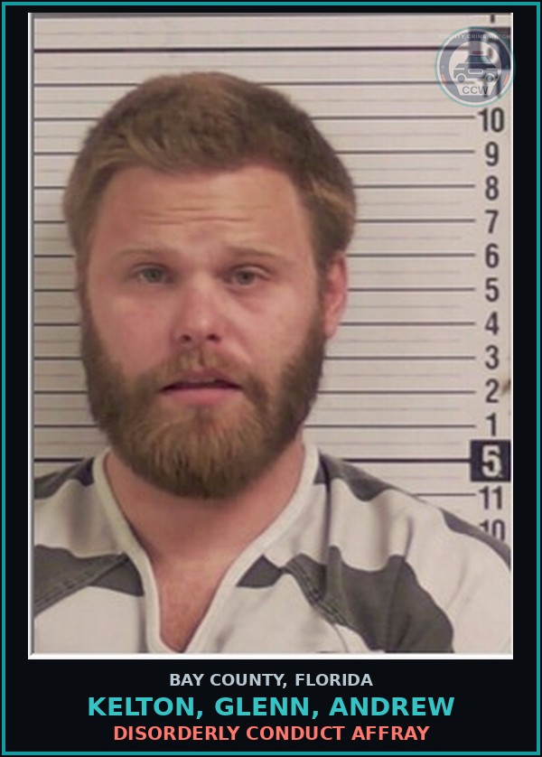 Booking mugshot of KELTON, GLENN, ANDREW in Bay County