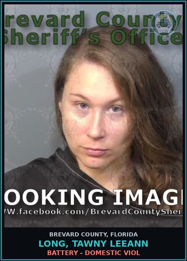 Booking mugshot of Long, Tawny Leeann in Brevard County