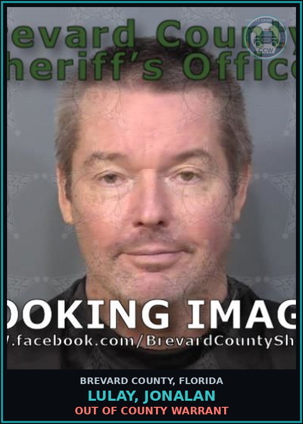Booking mugshot of LULAY, JONALAN in Brevard County
