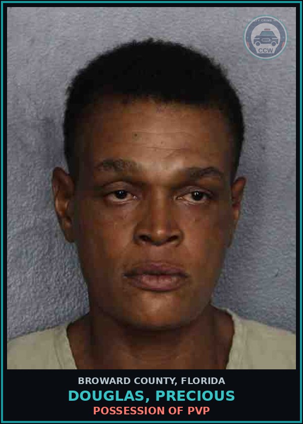 Booking mugshot of DOUGLAS, PRECIOUS in Broward County