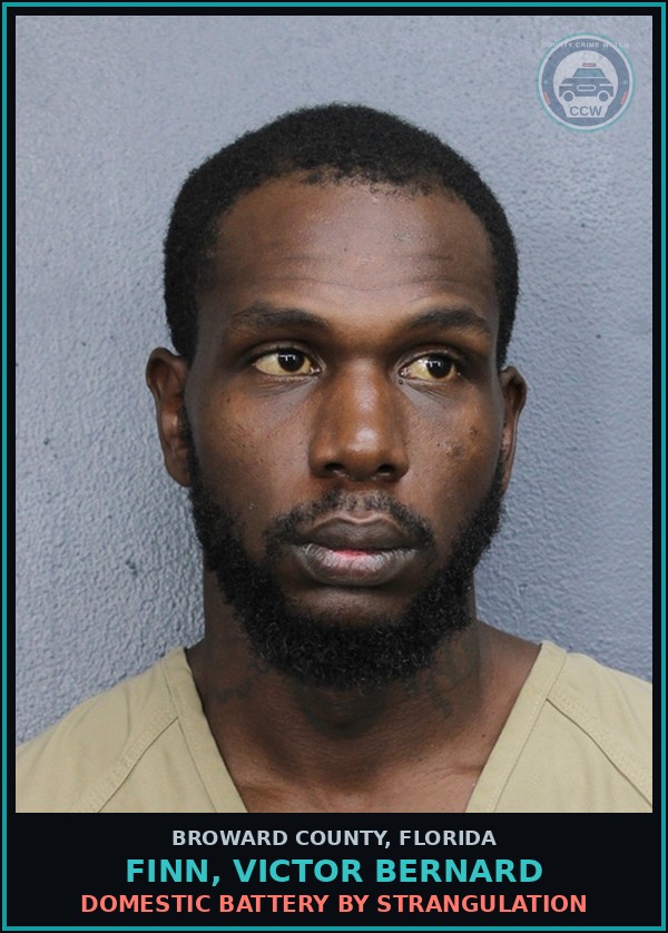 Booking mugshot of FINN, VICTOR BERNARD in Broward County