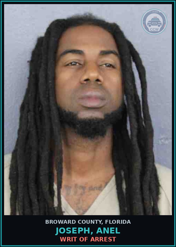 Booking mugshot of JOSEPH, ANEL in Broward County