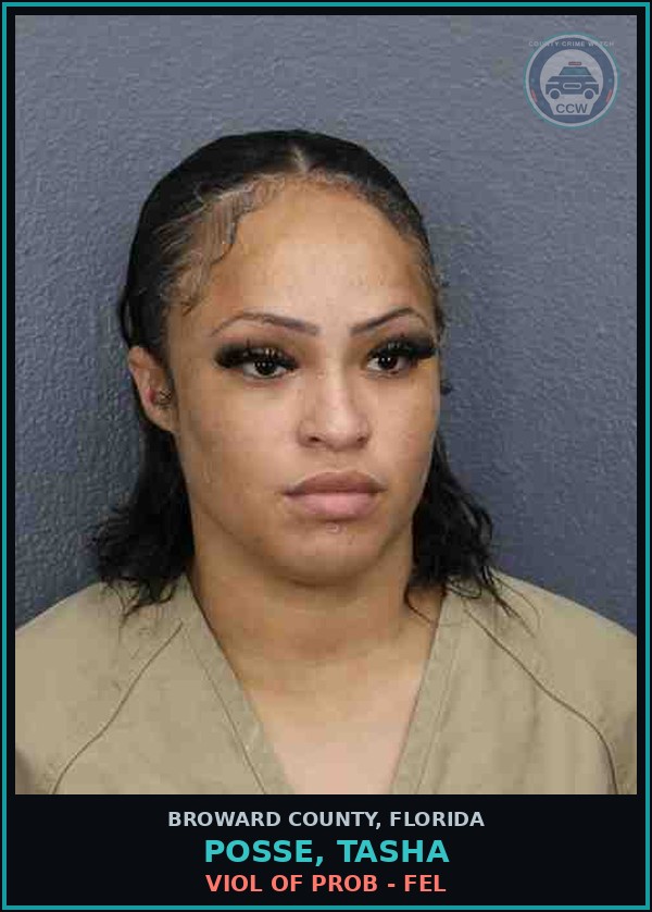 Booking mugshot of POSSE, TASHA in Broward County