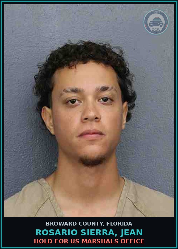 Booking mugshot of ROSARIO SIERRA, JEAN in Broward County