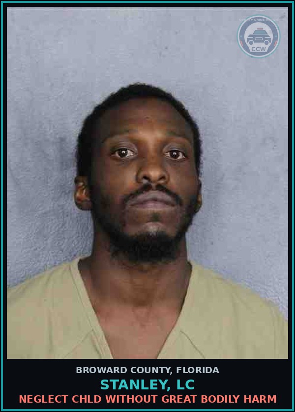 Booking mugshot of STANLEY, LC in Broward County