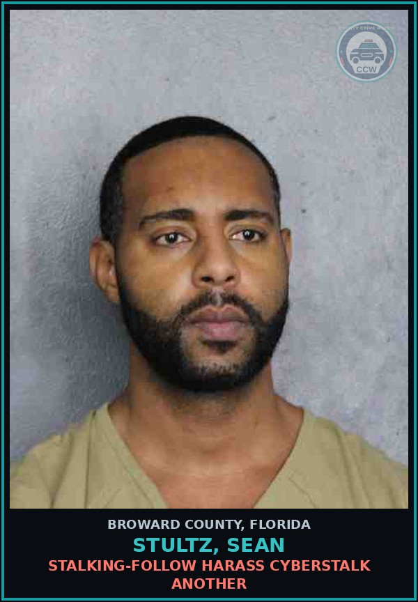 Booking mugshot of STULTZ, SEAN in Broward County