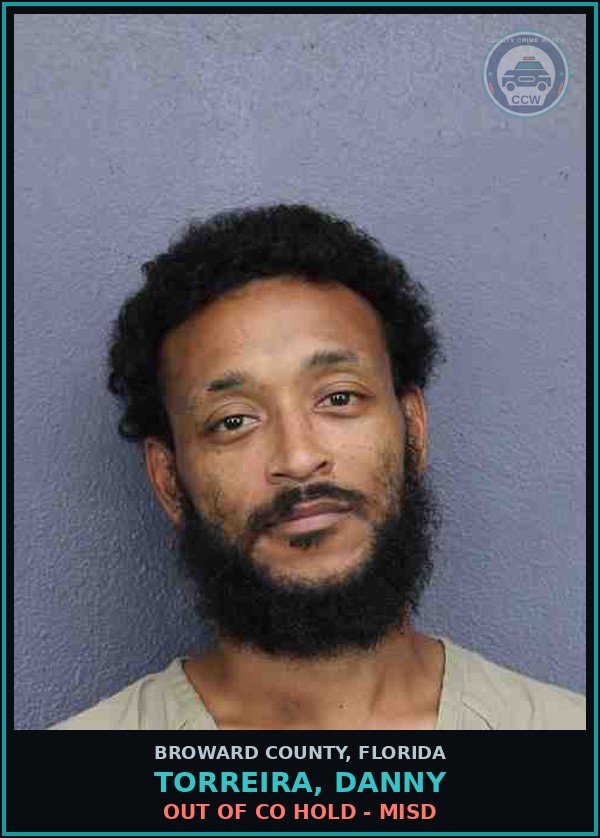 Booking mugshot of TORREIRA, DANNY in Broward County