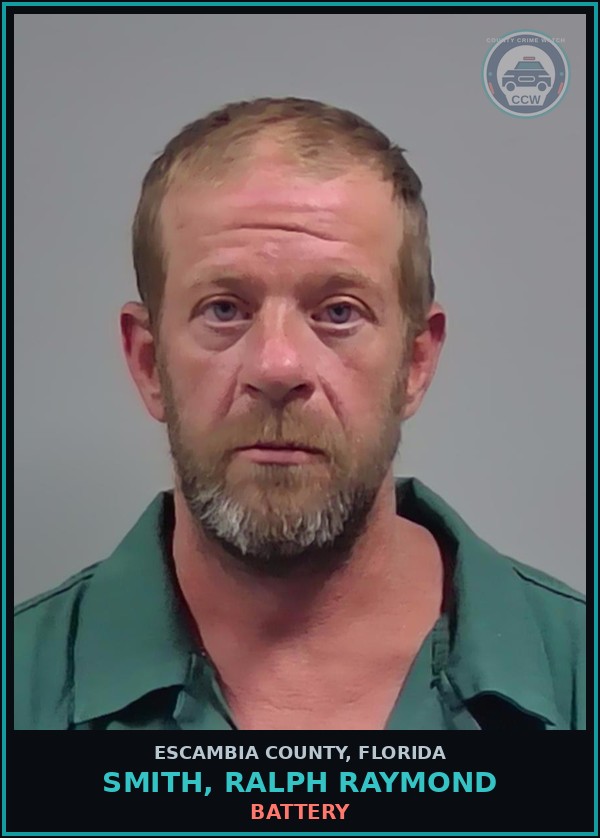 Booking mugshot of SMITH, RALPH RAYMOND in Escambia County