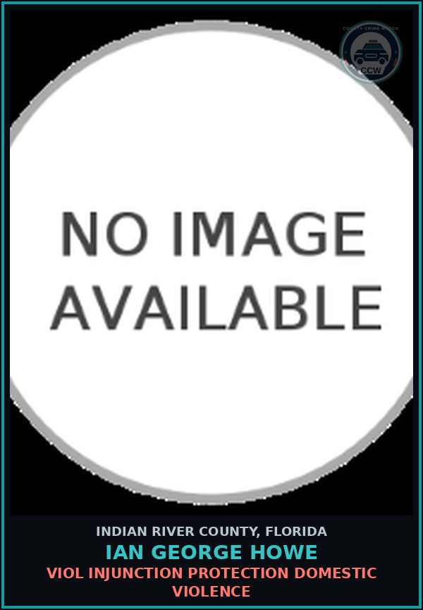 Booking mugshot of IAN GEORGE HOWE in Indian River County