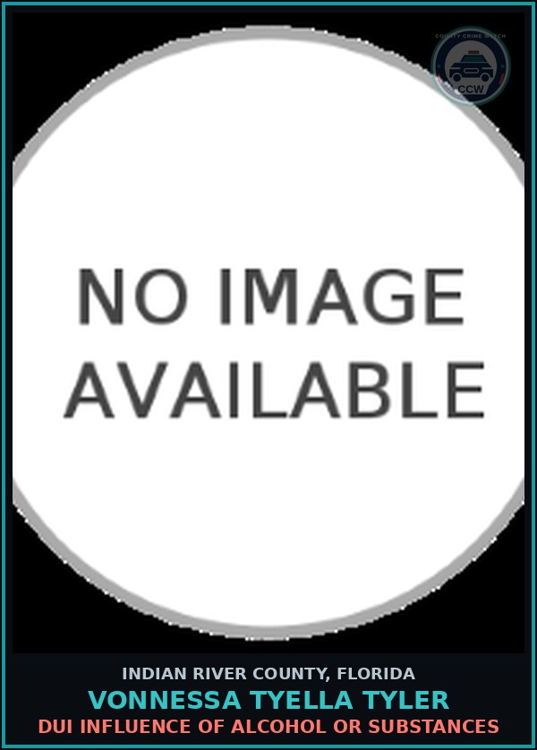 Booking mugshot of VONNESSA TYELLA TYLER in Indian River County