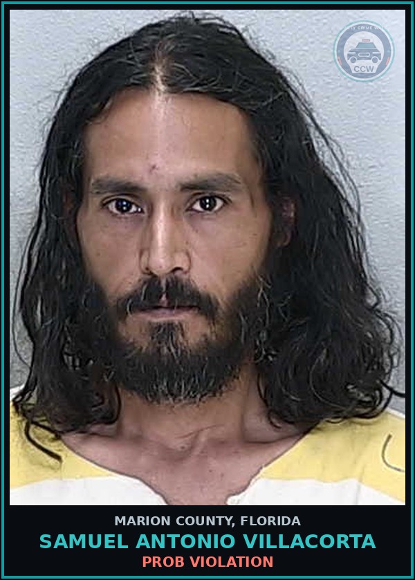 Booking mugshot of SAMUEL ANTONIO VILLACORTA in Marion County