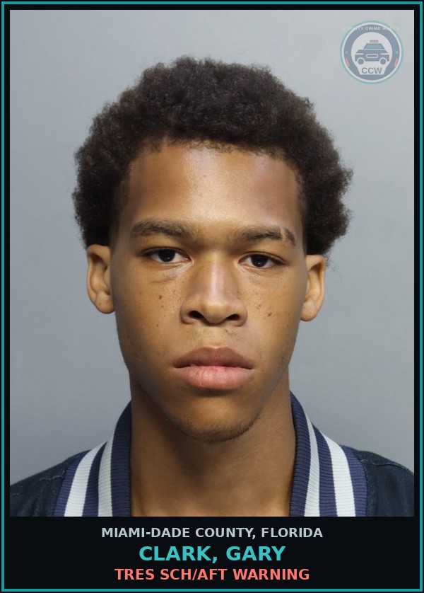 Booking mugshot of CLARK, GARY in Miami-Dade County