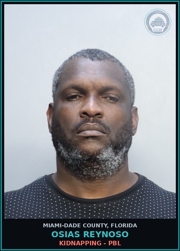 Booking mugshot of OSIAS REYNOSO in Miami-Dade County
