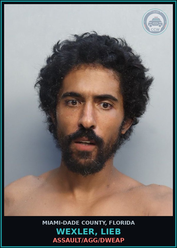 Booking mugshot of WEXLER, LIEB in Miami-Dade County
