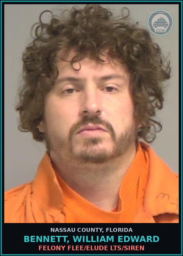 Booking mugshot of BENNETT, WILLIAM EDWARD in Nassau County