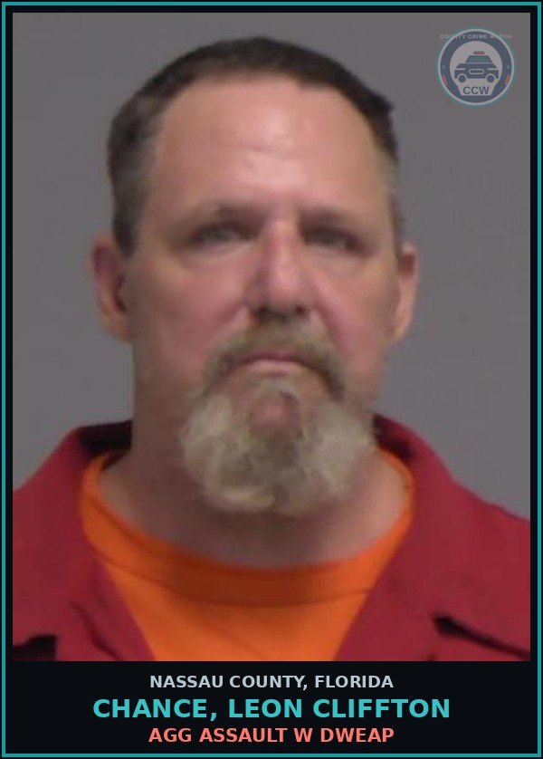 Booking mugshot of CHANCE, LEON CLIFFTON in Nassau County