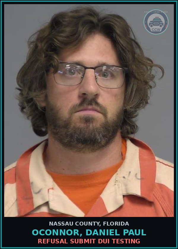 Booking mugshot of OCONNOR, DANIEL PAUL in Nassau County