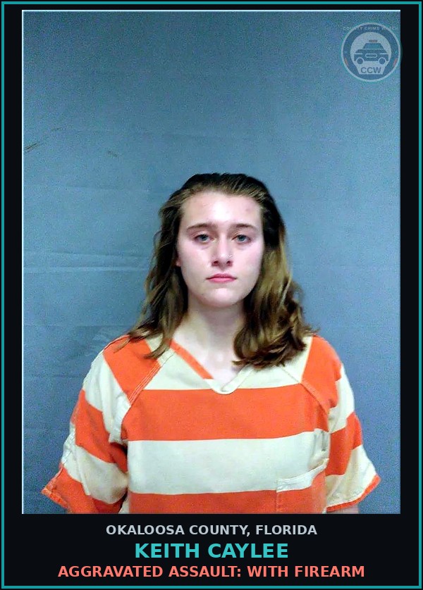 Booking mugshot of Keith Caylee in Okaloosa County