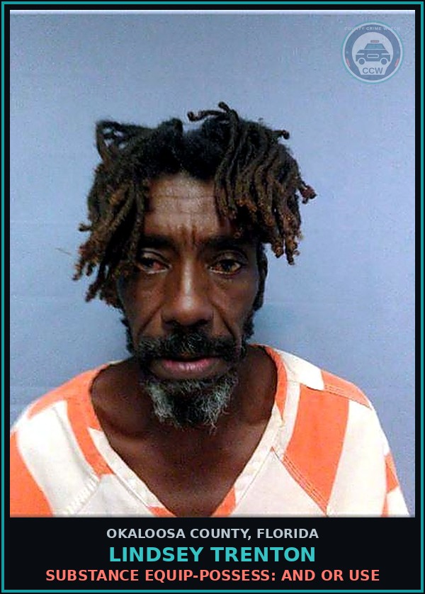 Booking mugshot of Lindsey Trenton in Okaloosa County
