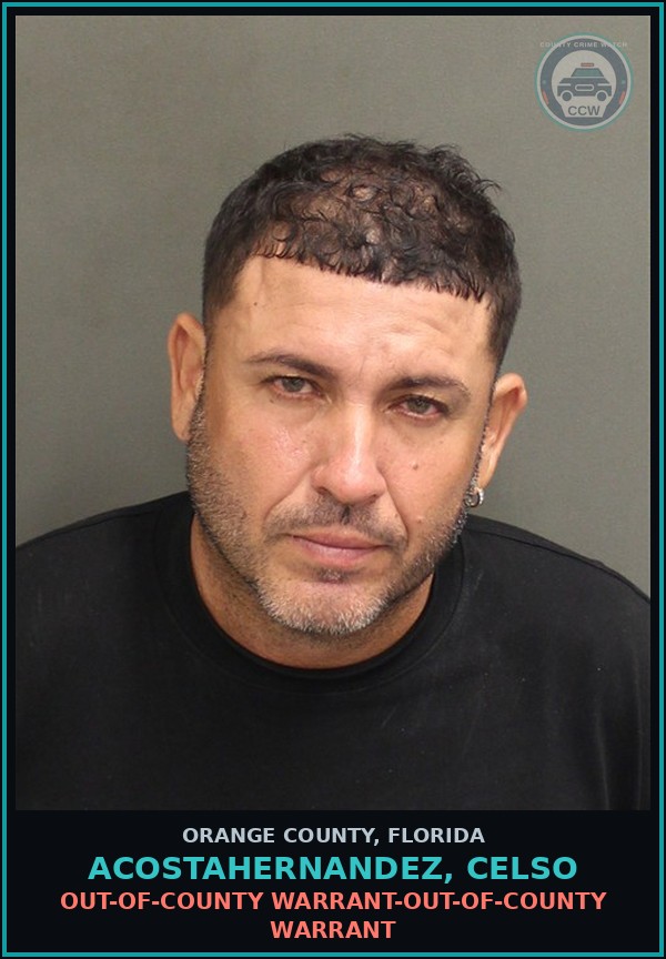 Booking mugshot of ACOSTAHERNANDEZ, CELSO in Orange County