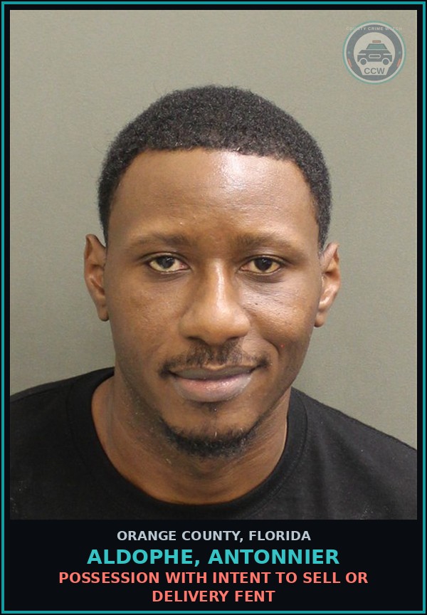 Booking mugshot of ALDOPHE, ANTONNIER in Orange County
