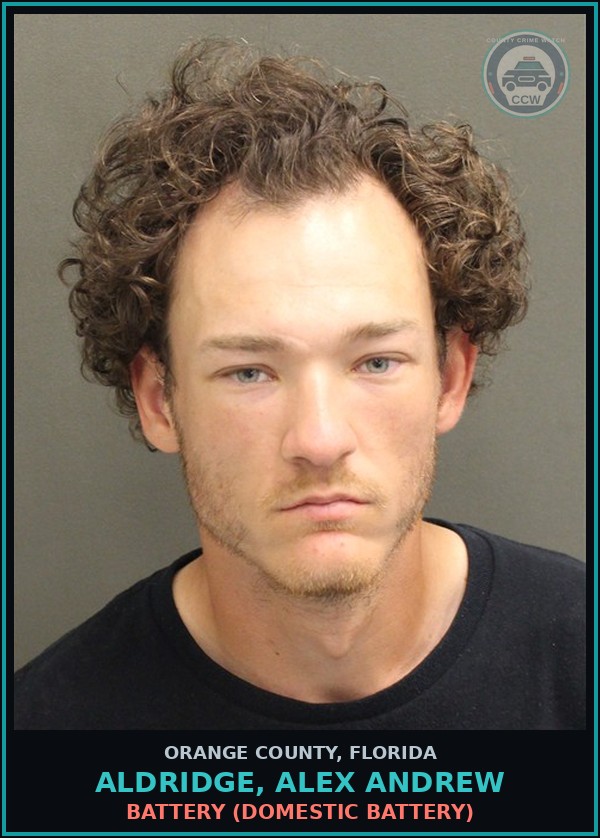 Booking mugshot of ALDRIDGE, ALEX ANDREW in Orange County