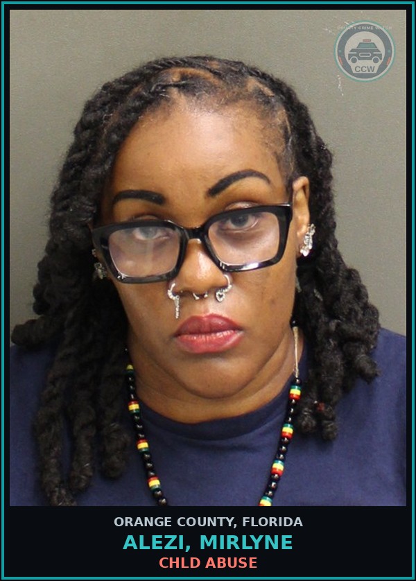 Booking mugshot of ALEZI, MIRLYNE in Orange County