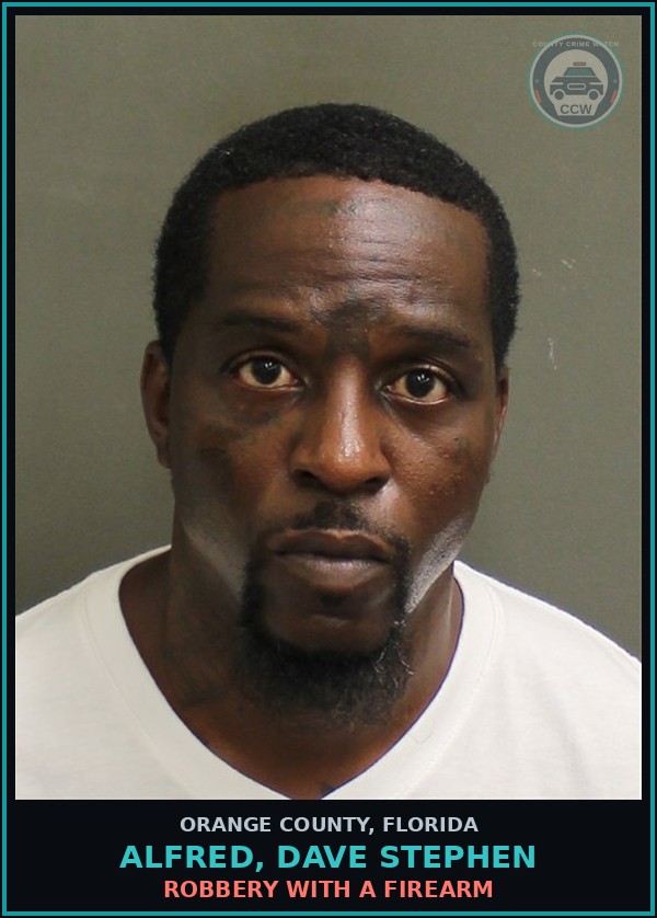 Booking mugshot of ALFRED, DAVE STEPHEN in Orange County