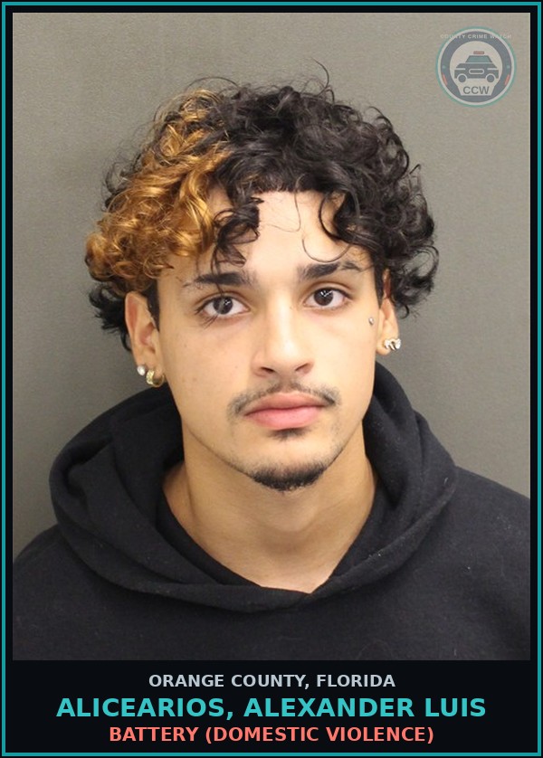 Booking mugshot of ALICEARIOS, ALEXANDER LUIS in Orange County