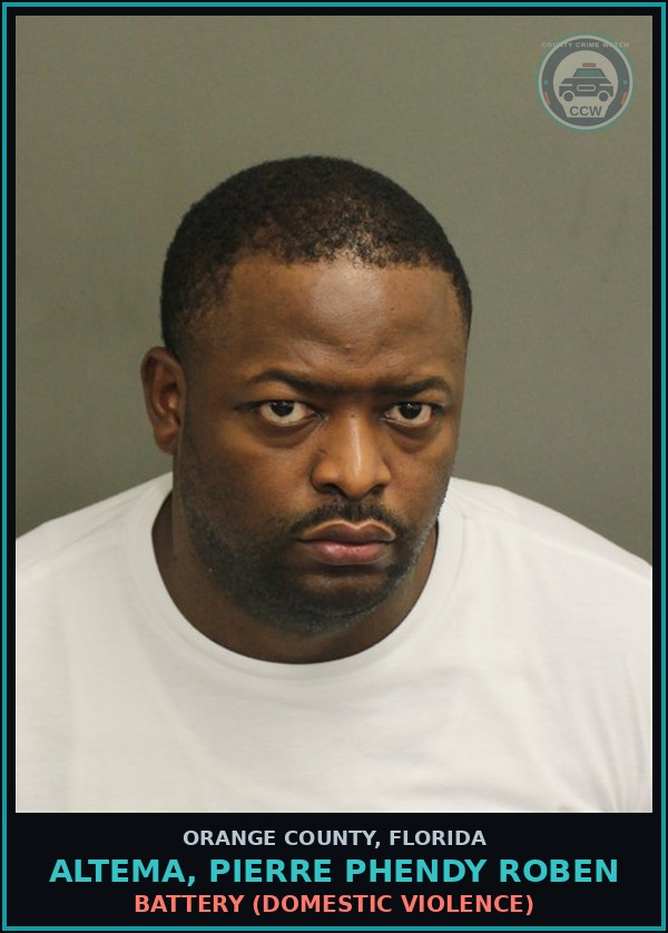 Booking mugshot of ALTEMA, PIERRE PHENDY ROBEN in Orange County