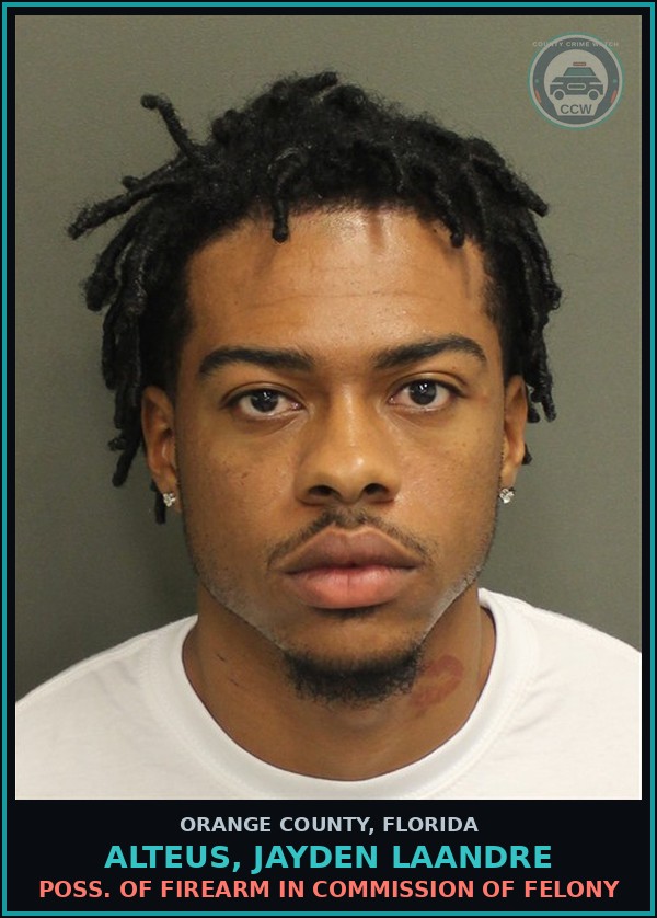 Booking mugshot of ALTEUS, JAYDEN LAANDRE in Orange County