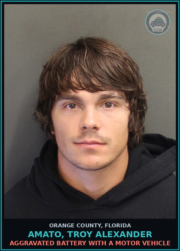 Booking mugshot of AMATO, TROY ALEXANDER in Orange County