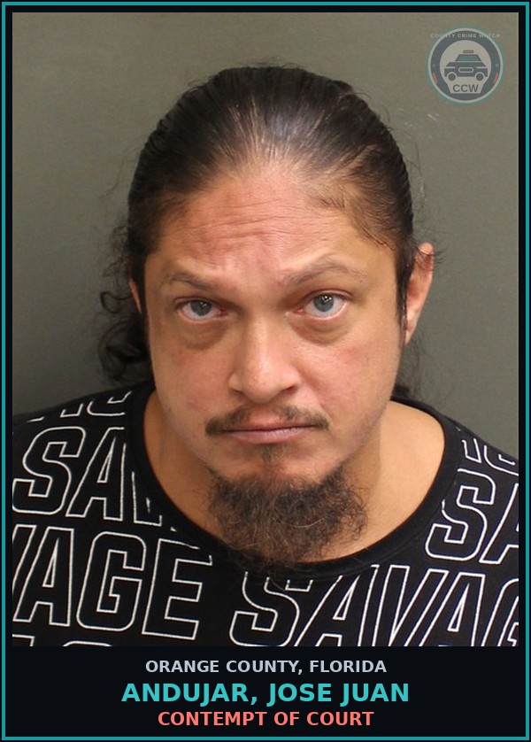 Booking mugshot of ANDUJAR, JOSE JUAN in Orange County