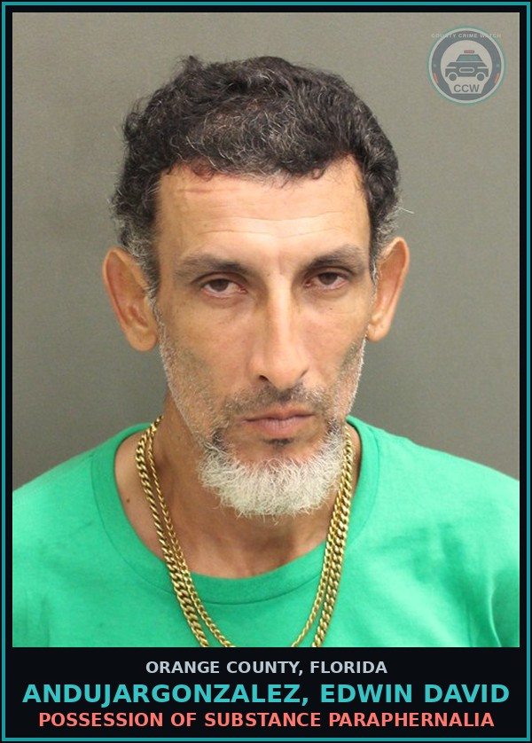 Booking mugshot of ANDUJARGONZALEZ, EDWIN DAVID in Orange County
