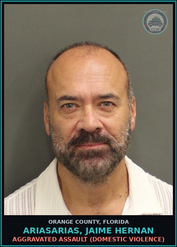 Booking mugshot of ARIASARIAS, JAIME HERNAN in Orange County