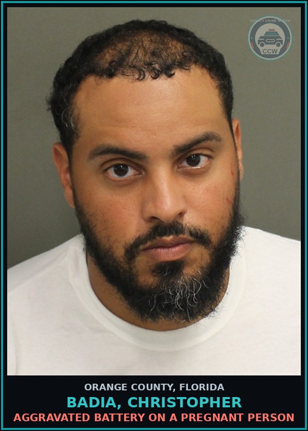 Booking mugshot of BADIA, CHRISTOPHER in Orange County