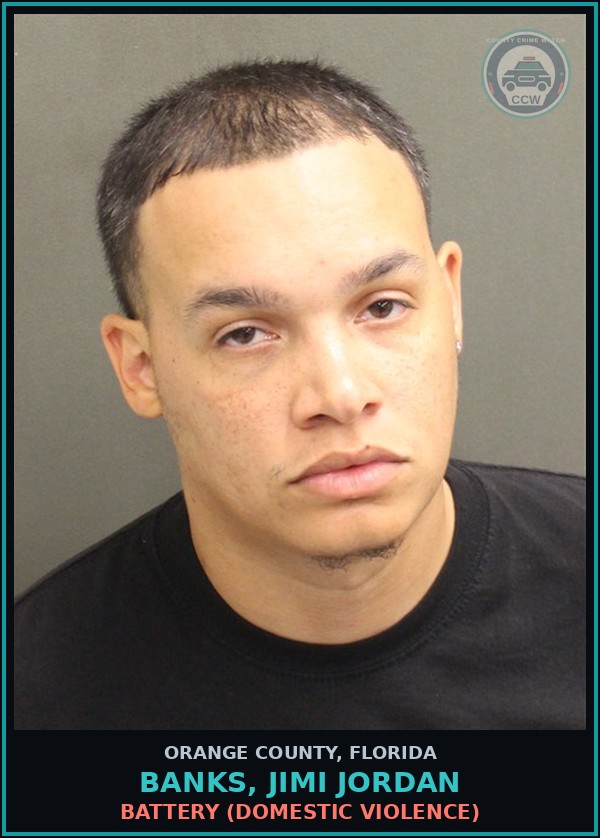 Booking mugshot of BANKS, JIMI JORDAN in Orange County
