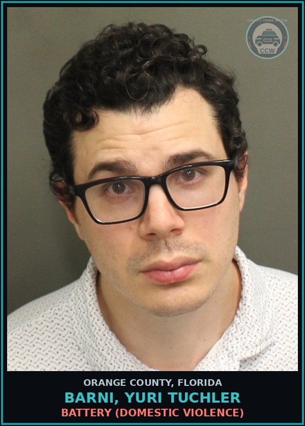 Booking mugshot of BARNI, YURI TUCHLER in Orange County