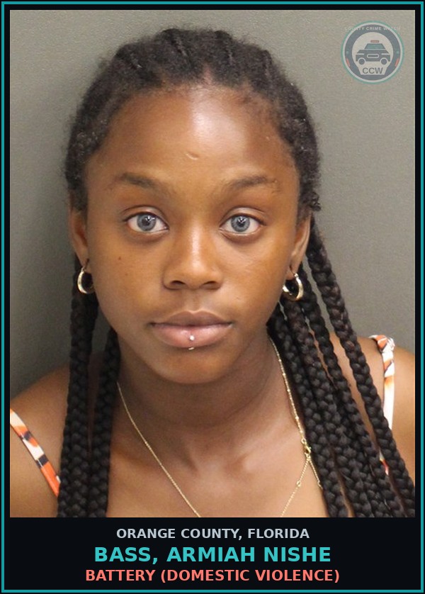 Booking mugshot of BASS, ARMIAH NISHE in Orange County