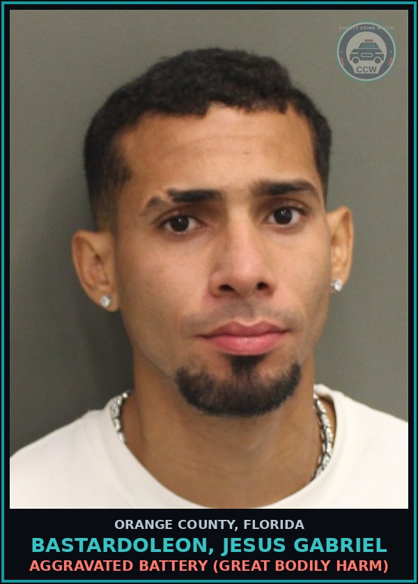 Booking mugshot of BASTARDOLEON, JESUS GABRIEL in Orange County