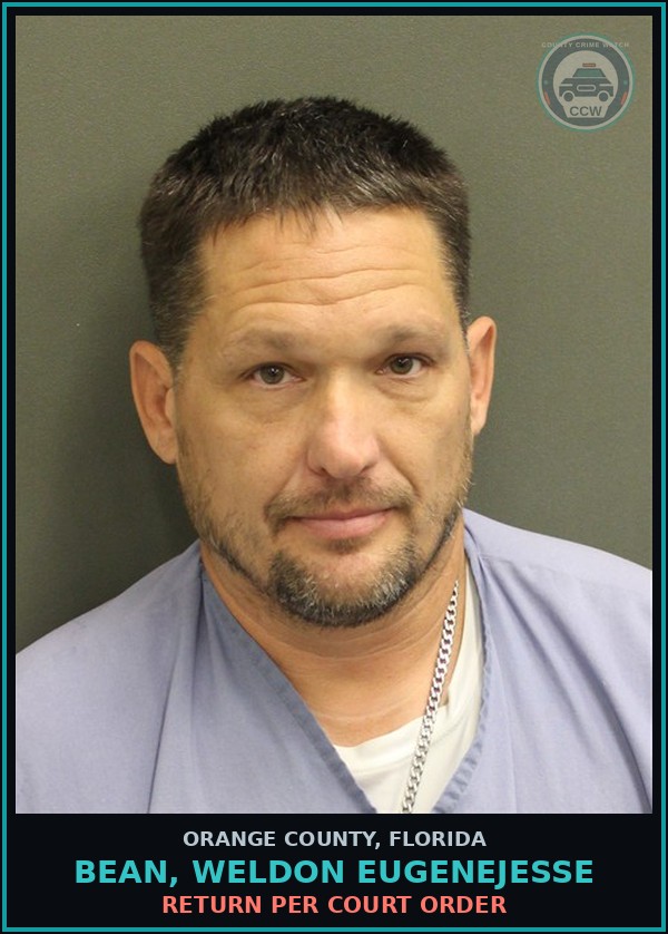 Booking mugshot of BEAN, WELDON EUGENEJESSE in Orange County