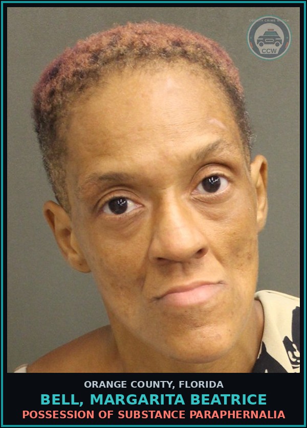 Booking mugshot of BELL, MARGARITA BEATRICE in Orange County