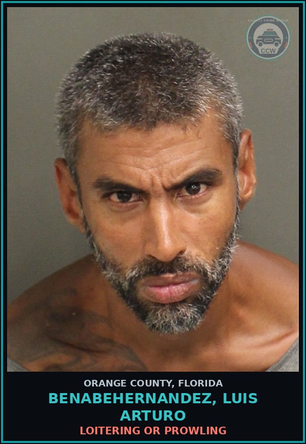Booking mugshot of BENABEHERNANDEZ, LUIS ARTURO in Orange County