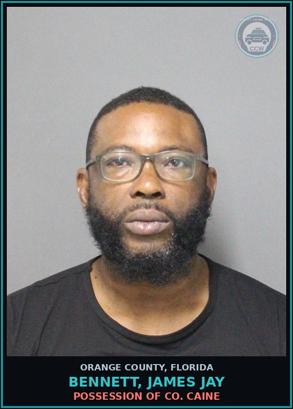 Booking mugshot of BENNETT, JAMES JAY in Orange County