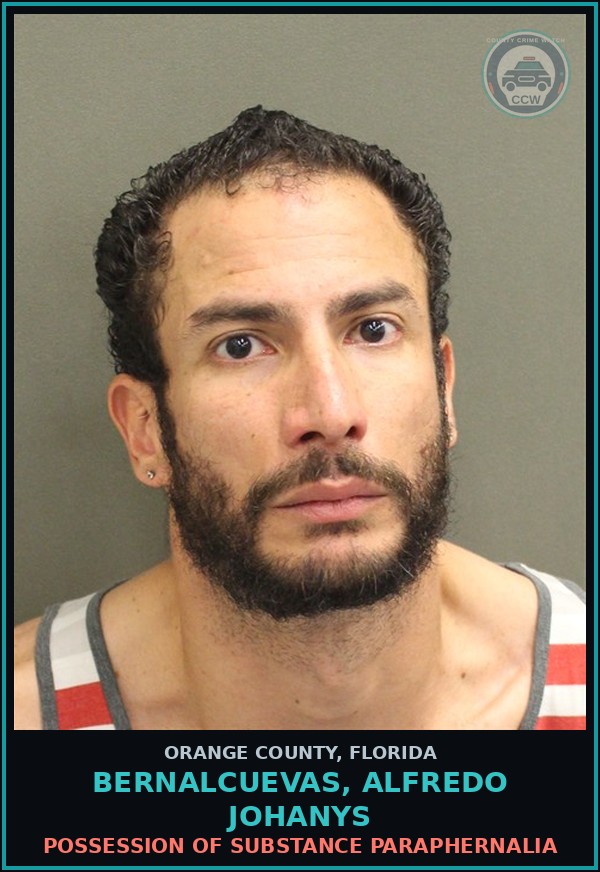 Booking mugshot of BERNALCUEVAS, ALFREDO JOHANYS in Orange County