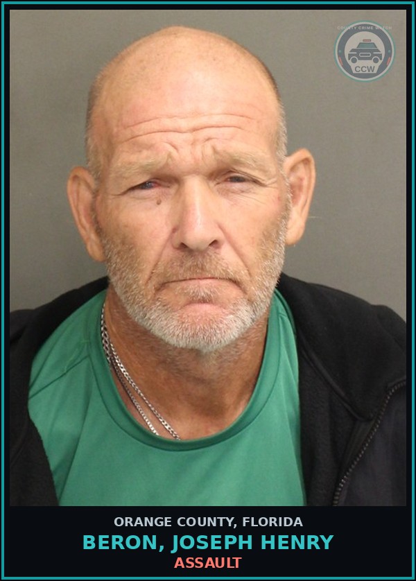 Booking mugshot of BERON, JOSEPH HENRY in Orange County