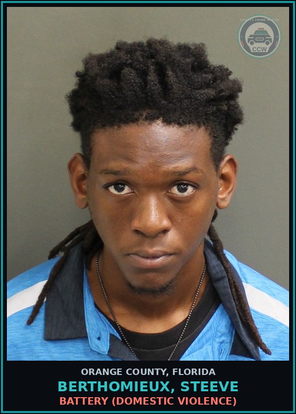 Booking mugshot of BERTHOMIEUX, STEEVE in Orange County