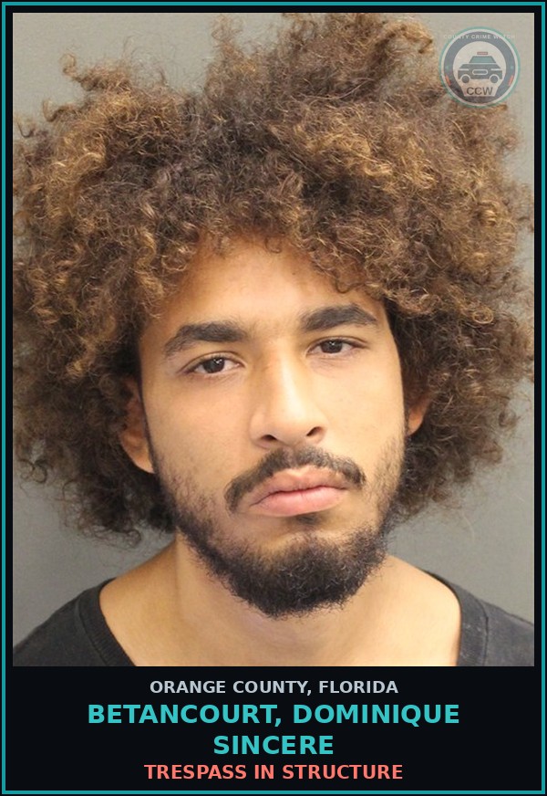 Booking mugshot of BETANCOURT, DOMINIQUE SINCERE in Orange County