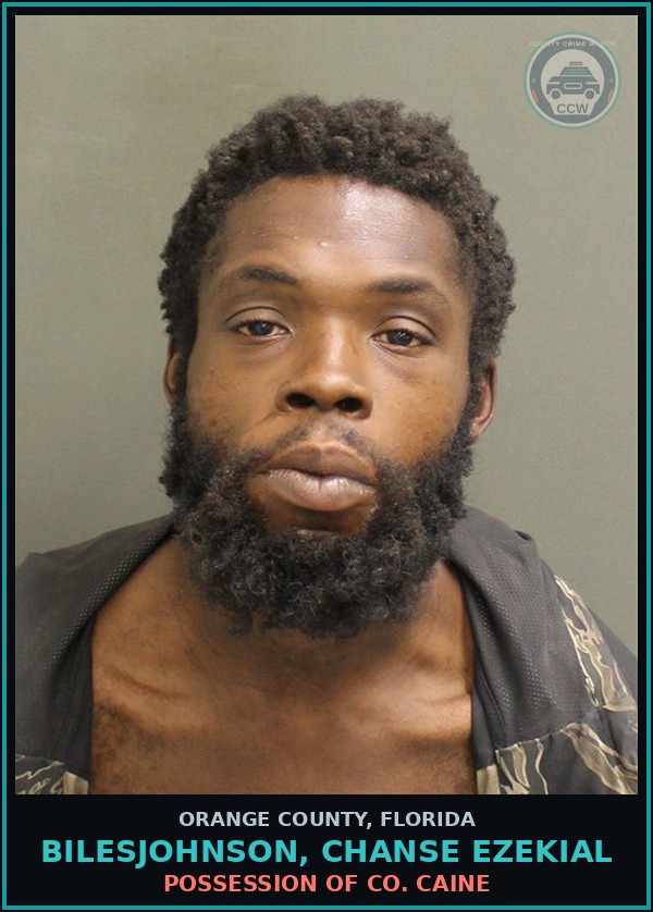 Booking mugshot of BILESJOHNSON, CHANSE EZEKIAL in Orange County