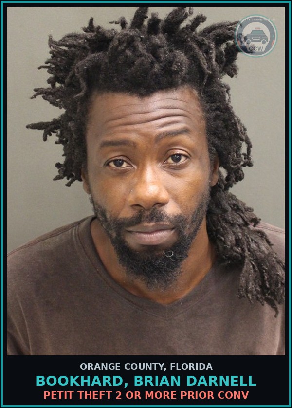 Booking mugshot of BOOKHARD, BRIAN DARNELL in Orange County